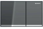Geberit Omega60 működtetőlap 2 mennyiséges öblítéshez, láva/krómozott 115.081. JK. 1 (115.081.JK.1) - szaniteronline