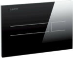 Laufen AW3 érintésmentes üveglap kettős öblítéssel, fényes fekete H8956630200001 (H8956630200001)