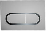 Ravak Chrome WC öblítő fedőlap, szatén X01454 (X01454)