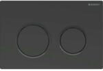 Geberit Omega20 működtetőlap 2 mennyiséges öblítéshez, easy-to-clean, matt fekete/fekete 115.085. 16.1 (115.085.16.1) - szaniteronline