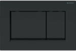 Geberit Sigma20 nyomólap matt fekete/matt fekete bevonattal 115883161 (115.883. 16.1) (115.883.16.1)