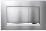 Geberit Sigma30 115883JQ1 Kétmennyiséges Wc nyomólap Matt króm Easy to Clean 115.883. JQ. 1