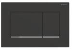 Geberit Sigma30 115883141 Kétmennyiséges Wc nyomólap Matt fekete Easy to Clean 115.883. 14.1