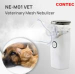  CONTEC NE-M01 állatorvosi kézi Mesh Nebulizer porlasztós inhalátor