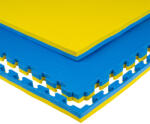 inSPORTline Puzzle tatami szőnyeg inSPORTline Malmeida 100x100x4 cm kék-sárga (25287-1)