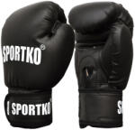 SportKO Boxkesztyű SportKO PD1 fekete 12oz