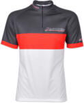 inSPORTline Kerékpáros póló inSPORTline Pro Team fekete-piros-fehér L (6963)