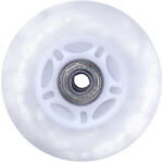 inSPORTline Világító inline korcsolya kerék PU 84*24 mm - ABEC 7 csapágyak fehér (14301-1)