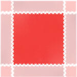 inSPORTline Puzzle fitness szőnyeg inSPORTline Simple piros (23063-2)