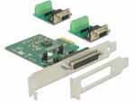 Delock PCI Express Card > 2 x Serial RS-422/485 ESD védett opcionális túlfeszültség-védelem (65841) - dstore