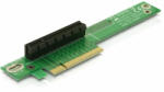 Delock emelő kártya PCI Express, x8, 90 -ban elforgatott, balos (89104) - dstore