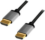 LogiLink HDMI kábel, A/M - A/M, 4K/60 Hz, alu, 5 m (CHA0103)