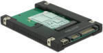 Delock 2.5 -os SATA-átalakító, 22 tus / USB 2.0 Mini-B típusú > 1 x mSATA / Mini PCIe-nyílás (62853) - dstore