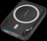 LogiLink Power bank 5000 mAh, vezeték nélküli töltés, USB-C PD 3.0 + USB-A QC 3.0 (PA0287) - dstore
