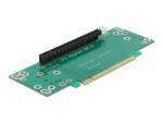 Delock Bővítőkártya PCI Express x16 - x16, bal oldali behelyezés - Csatlakozó magassága 53, 9 mm (41982) - dstore