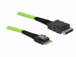 Delock Kábel OCuLink PCIe SFF-8611 > Slim SAS SFF-8654, 0, 5 m (85801) - dstore