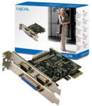 LogiLink PCI Express kártya, 2x soros és 1x párhuzamos (PC0033)
