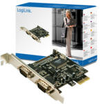 LogiLink PCI Express kártya, 2 soros port (PC0031) - dstore