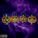  Halloweeni töklámpás - 4 féle mintával