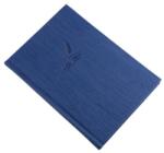 REALSYSTEM Vendégkönyv REALSYSTEM Fashion A/4 144 lapos sima kék (5200-04) - forpami