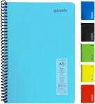 MY NOTE Caiet cu spirala A5, 80 file, coperta plastic, My Note Flex