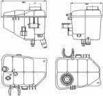 MAHLE Vas de expansiune, racire MAHLE BEHR CRT 126 000S (CRT 126 000S)