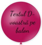 Personal Balon cu text - Fucsia 80 cm