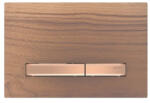 Geberit Clapeta actionare rezervor wc Geberit, nuc american detalii rose gold, Sigma50 (115.670.JX.2)