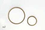 ALCAPLAST M775 THIN Wc nyomólap Fehér-fényes/ Arany-fényes