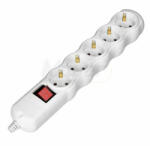 ORNO 5 Plug Switch (OR-AE-13267(GS)/W)
