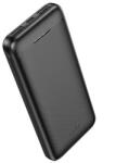 hoco. Baterie externa Hoco - Power Bank Smart (J111) - 2x USB, Type-C, with LED for Battery Check, 2A, 10000mAh - Black (KF2314347) - vexio