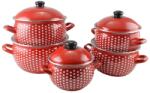 Perfect Home Red Dots 10 piese (11326)