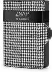 Slimpuro ZNAP Slim Wallet, 12 carduri, compartiment pentru monede, 8 x 1, 8 x 6 cm (L x Î x l), protecție RFID (ZNAPHoundstBlack12) (ZNAPHoundstBlack12) - electronic-star