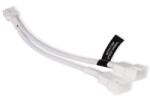 Alphacool Cablu Y-Splitter Alphacool de la 4-pini la 2x 4-pini PWM, 15cm, White, 18722