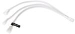 Alphacool Cablu Y-Splitter Alphacool de la 4-pini la 3x 4-pini PWM, 30cm, White, 18726