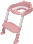 Leziter Lépcsős WC szűkítő rózsaszín (HB-PVC002-SB) - homelux