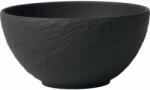 Villeroy & Boch Porcelán tál, Manufacture Rock 600 ml, fekete, 4x