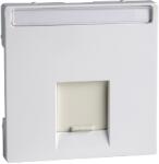 Schneider Electric MERTEN Fedlap, 1xRJ45 aljzathoz, System-M, aktív fehér, antibakteriális (MTN469825) (MTN469825)