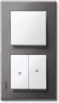 Schneider Electric MERTEN M-Elegance kettes keret, ródium (fém) (MTN403214) (MTN403214)