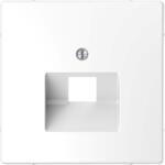 Schneider Electric MERTEN Fedlap, 1xRJ45 aljzathoz, D-Life, lótuszfehér (MTN4521-6035) (MTN4521-6035)