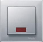 Schneider Electric MERTEN Billentyű, szimbólumokhoz, System-M, alumínium (MTN433860) (MTN433860)
