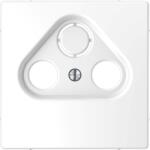 Schneider Electric MERTEN Antenna csatlakozó fedlap, 2+1 kimenettel, D-Life, lótuszfehér (MTN4123-6035) (MTN4123-6035)