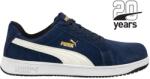 PUMA Puma Iconic Suede Navy Low S1PL ESD FO HRO SR munkavédelmi cipő (PUM-640020-44)
