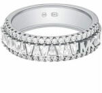 Michael Kors Csillogó ezüst gyűrű cirkónium kövekkel MKC1637AN040 (Kerület 55 mm)