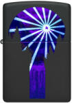 Zippo Mountain Waterfall Design Black Light UV öngyújtó | Z48676 (Z48676)