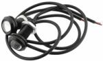  Set 2 becuri auto, cu LED, 18mm, 12 V, lumina rosie, 196709