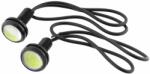  Set 2 becuri cu LED, 22mm, 12V, lumina alb cu galben, 196655