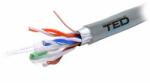 Ted Electric Cablu Ftp Cat 6 Cupru 0.52mm 305m Ted Electric (kab-ted6) - cadouriminunate