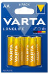 VARTA Baterie Alcalina Longlife Lr06 Bl 6buc Varta (bat0242) - cadouriminunate Baterii de unica folosinta