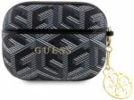 GUESS AirPods Pro Guess PU G Cube Charm tok fekete (GUAPPGCE4CK)